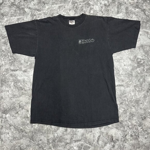 Vintage 90s Microsoft T-Shirt Internet Explorer Midnight Madness Black Mens XL - Picture 4 of 8